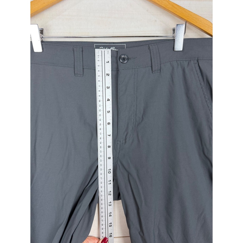 Eddie Bauer Travex Pants Mens 34x30 Dark Gray Hiking Travel Lightweight Outdoor - Picture 5 of 6